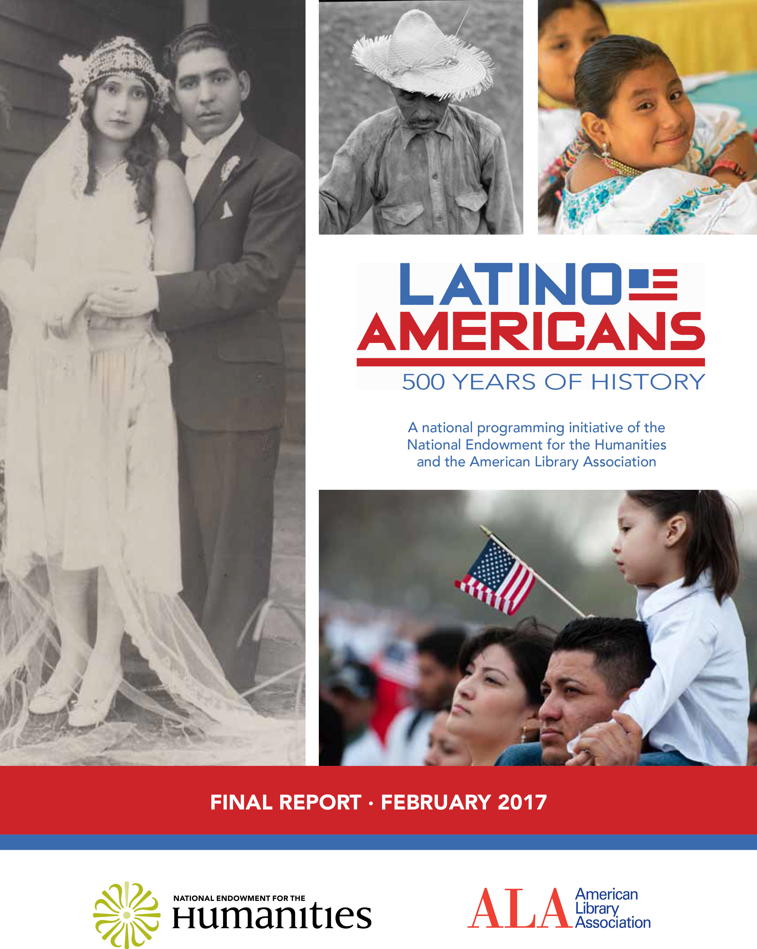 Cover for the Latino Americans report.